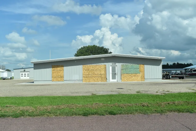 County OKs exterior work of building